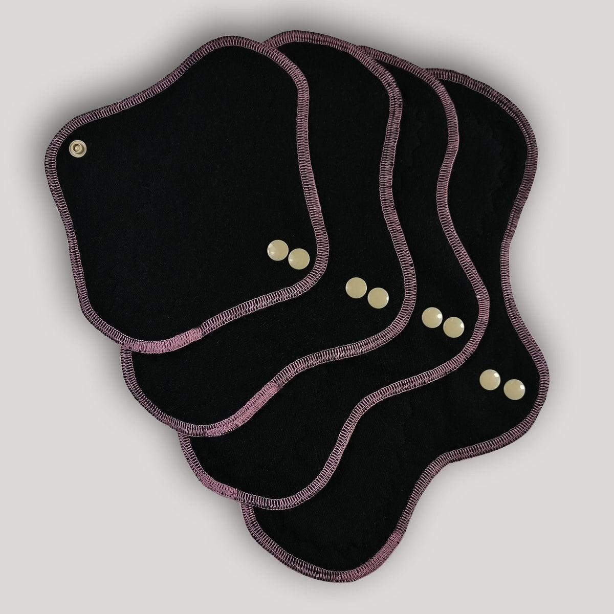 Protection périodique - Taupe fil rose Ma boutique