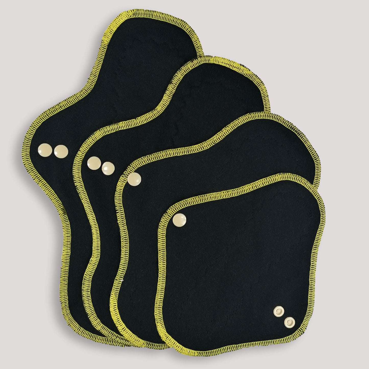 Protection périodique - Taupe fil jaune Ma boutique