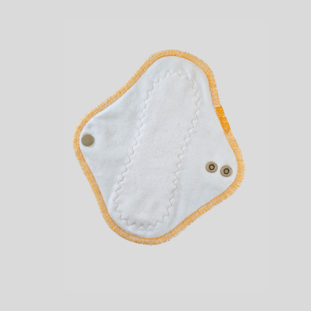 Protection périodique - Taupe fil Orange Ma boutique