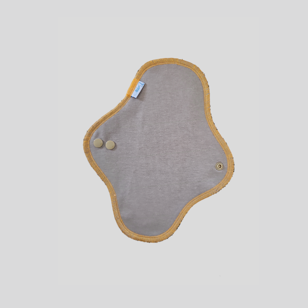 Protection périodique - Taupe fil Orange Ma boutique