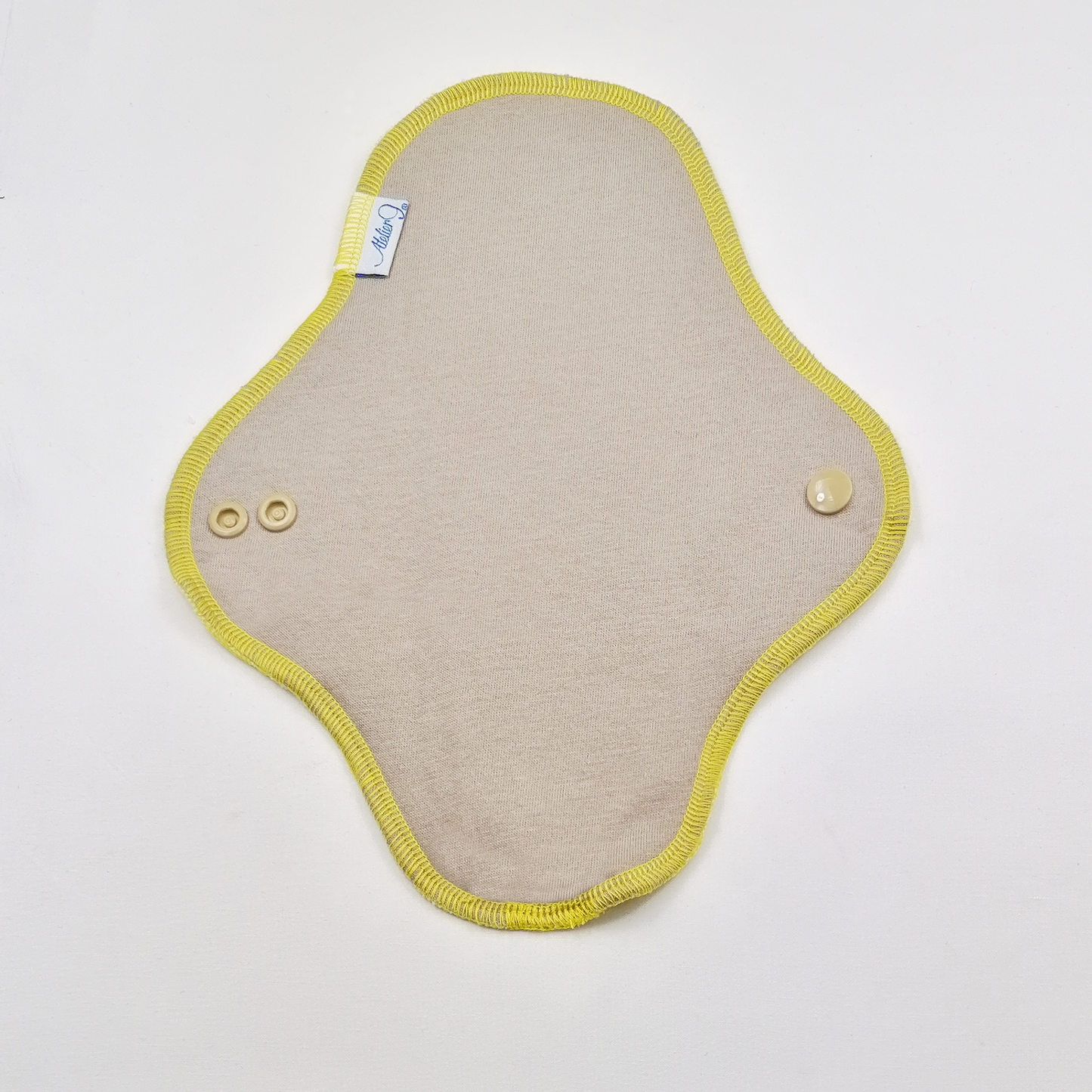 Protection périodique - Taupe fil jaune Ma boutique