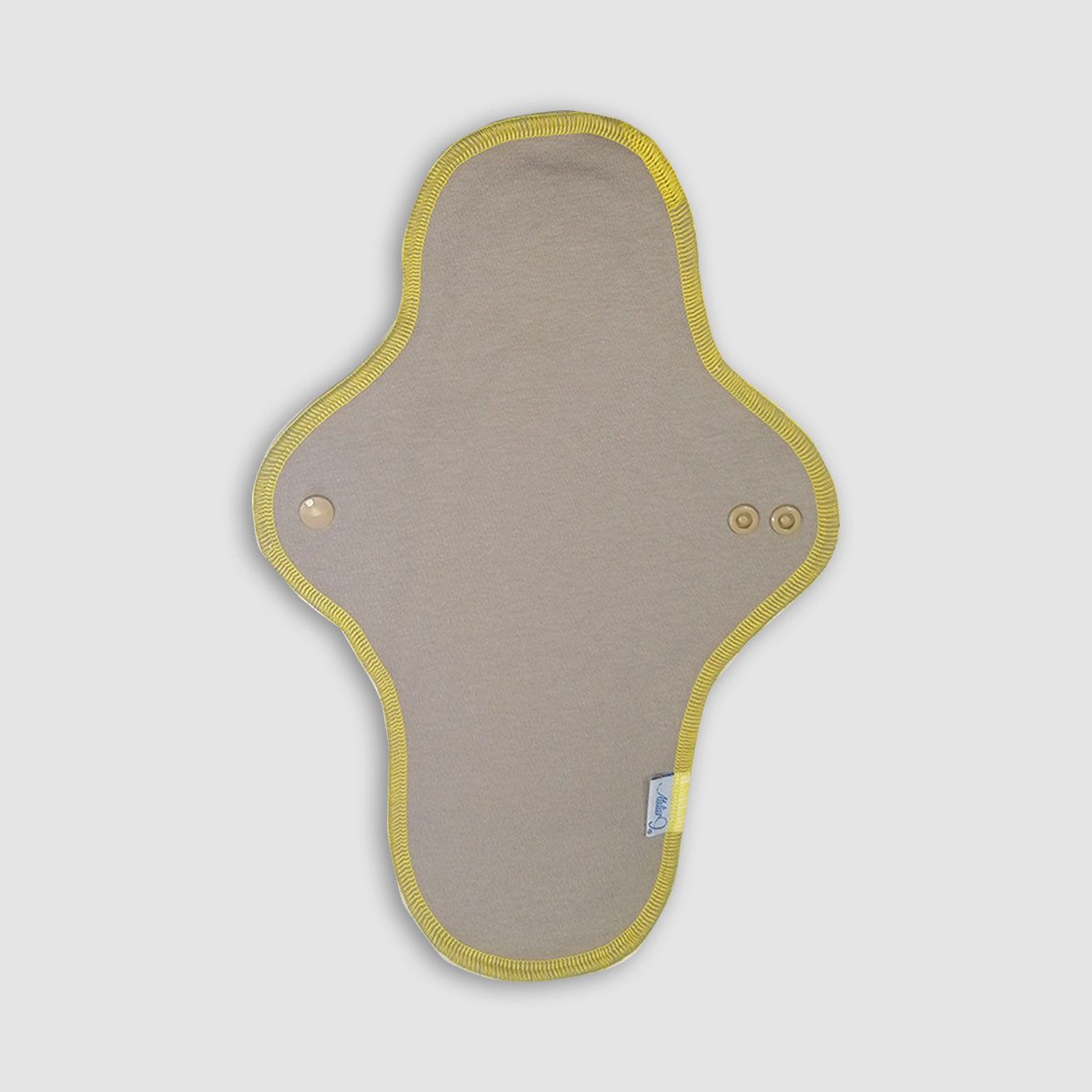 Protection périodique - Taupe fil jaune Ma boutique