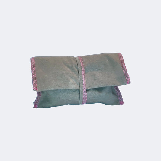 Pochette - Taupe fil rose Ma boutique