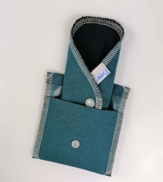 Pack protection périodique et sa pochette - Pétrole Ma boutique