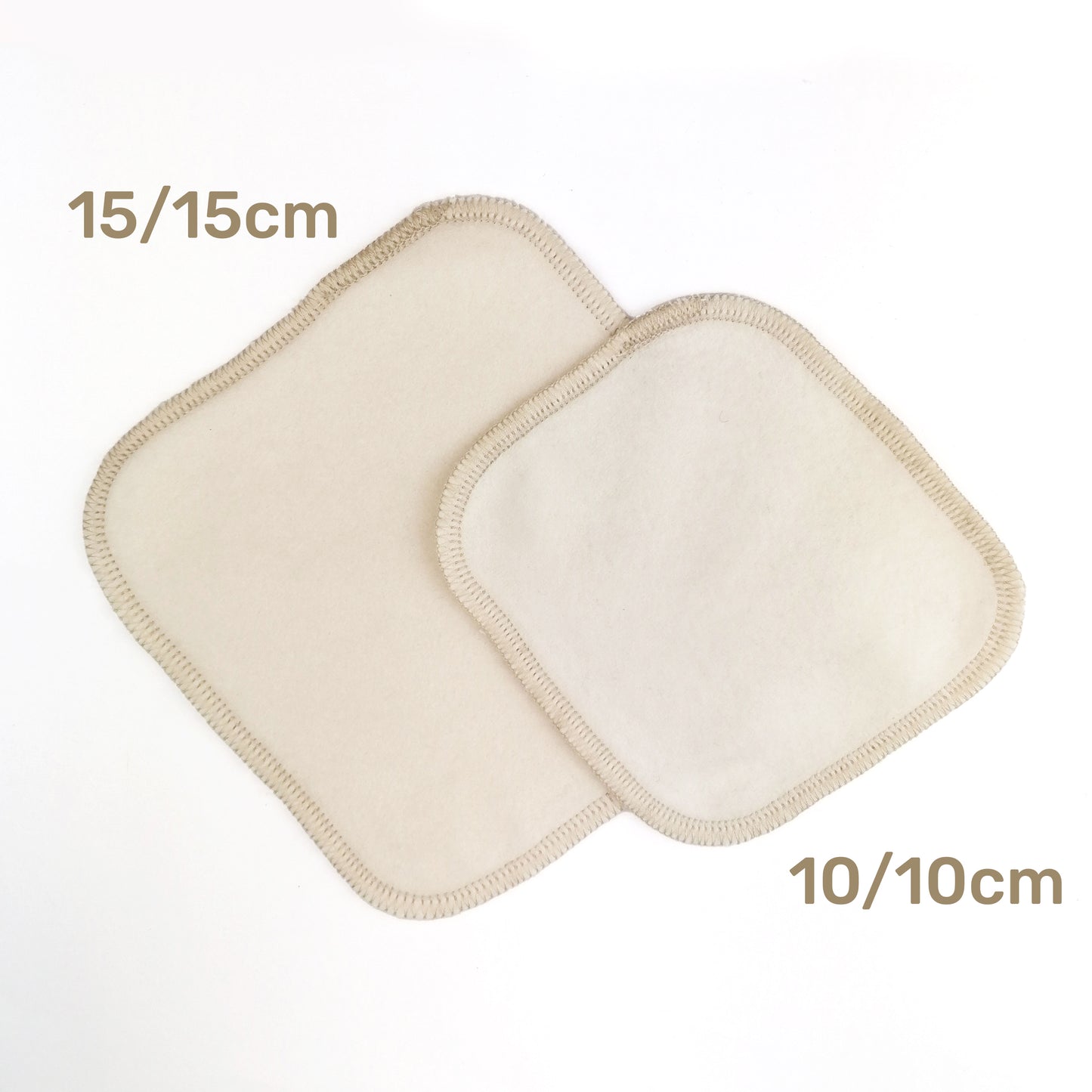 Lot de 10 lingettes lavables